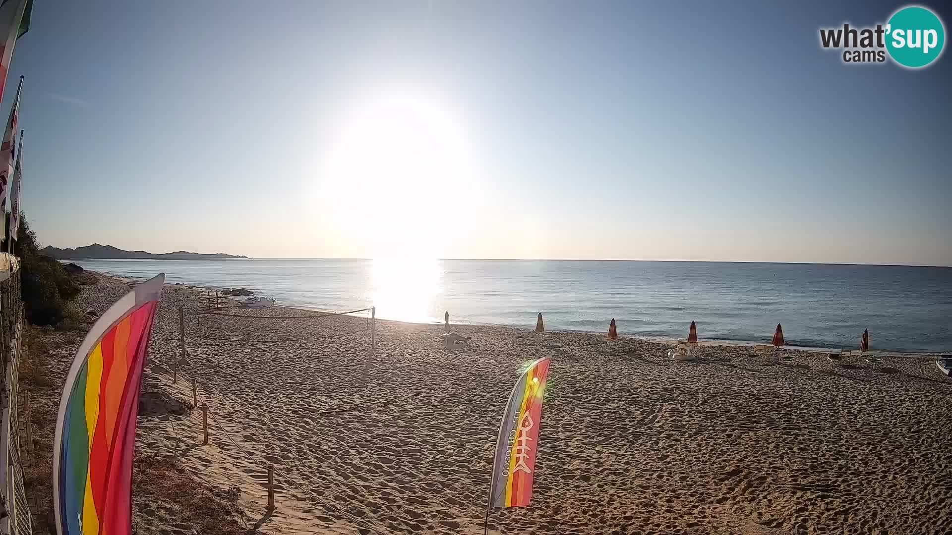 Web kamera Piscina Rei – Pogled uživo iz Costa Rei, Muravera