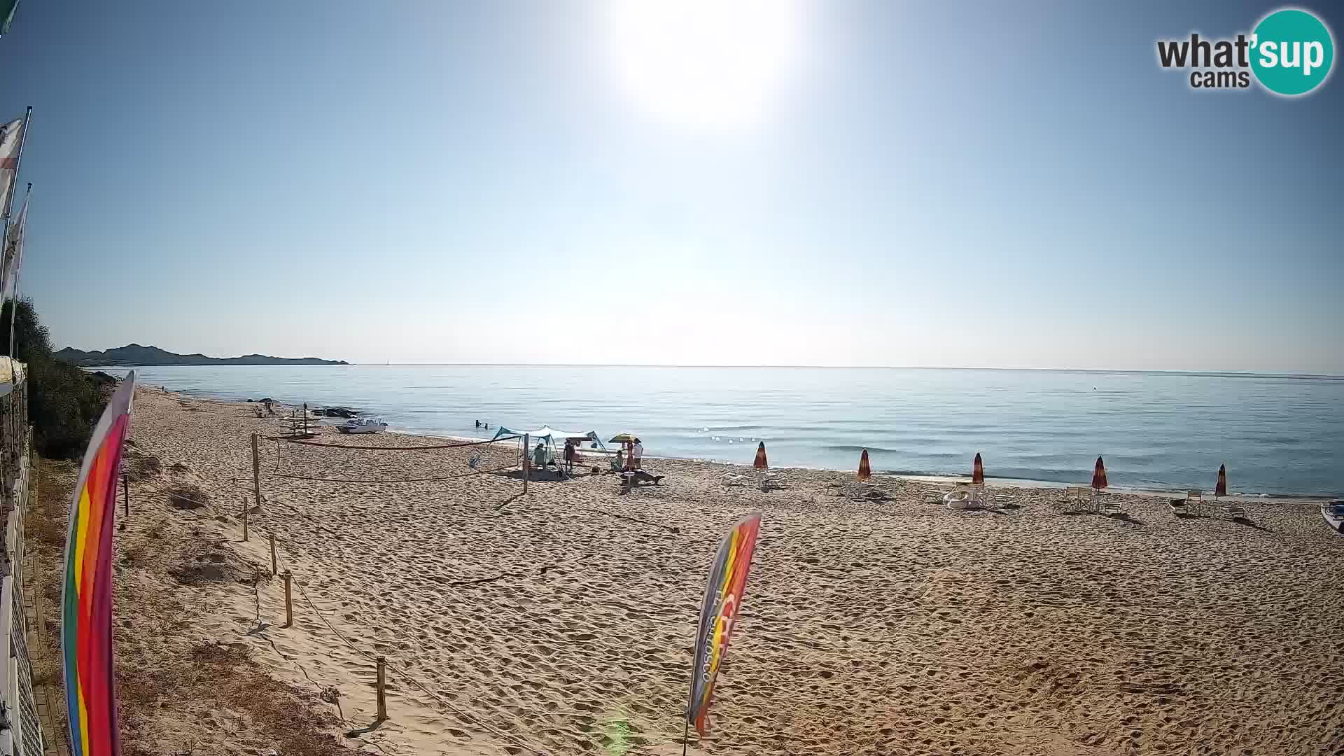 Web kamera Piscina Rei – Pogled uživo iz Costa Rei, Muravera