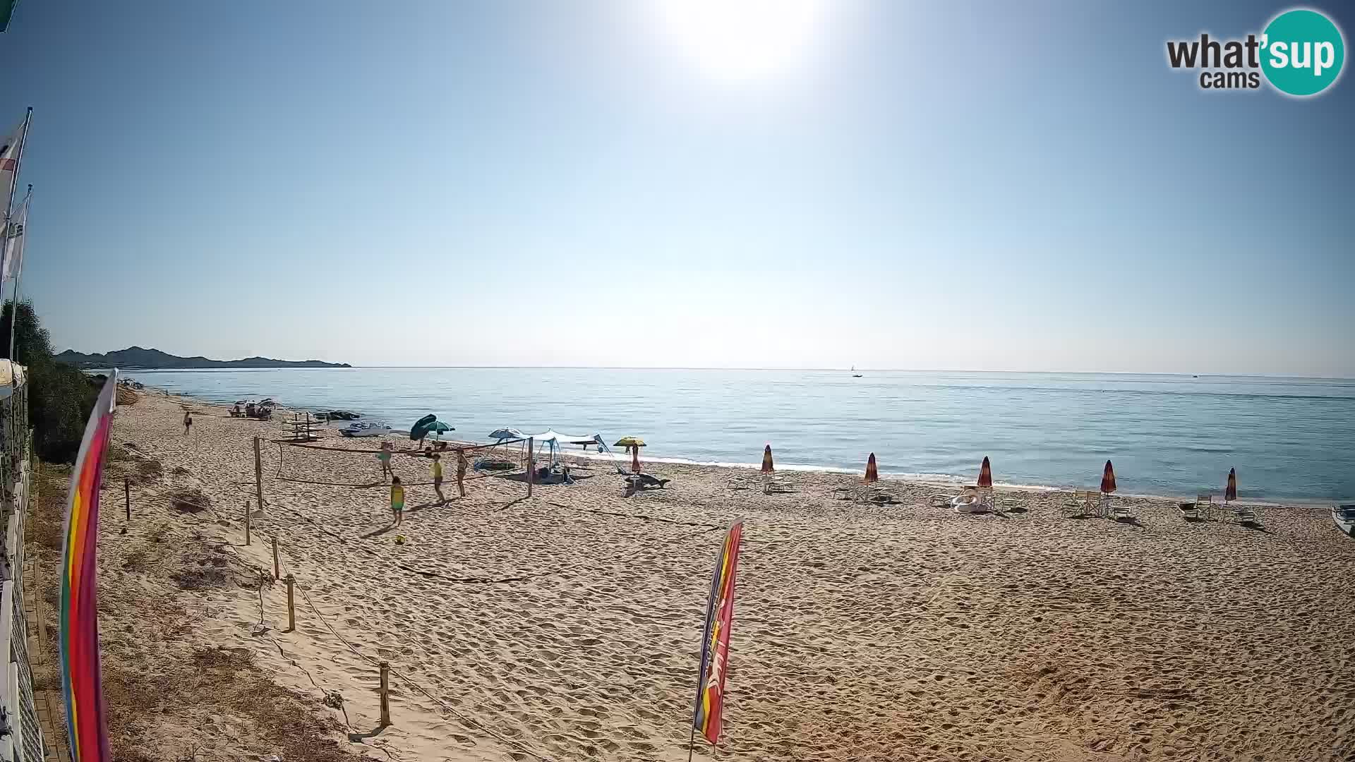 Webcam Piscina Rei – Vista en directo desde Costa Rei, Muravera