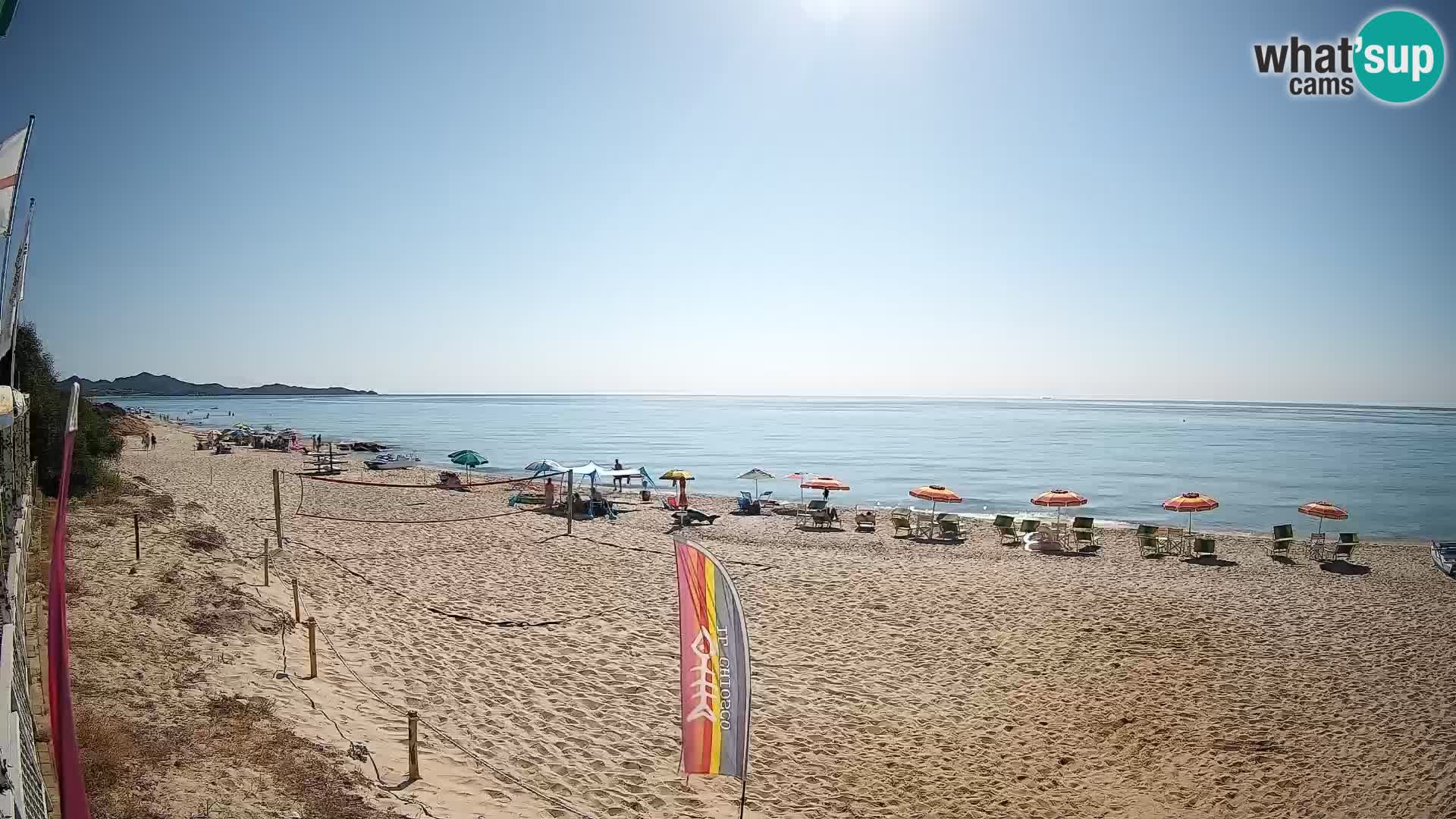 Spletna kamera Piscina Rei – Pogled v živo iz Costa Rei, Muravera