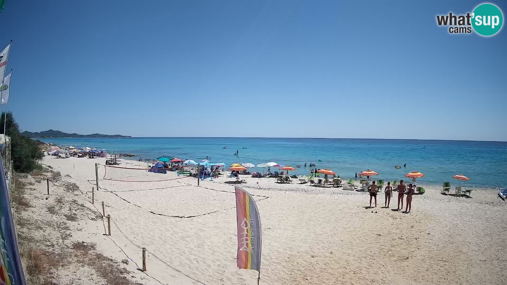 Webcam Piscina Rei – Vista en directo desde Costa Rei, Muravera
