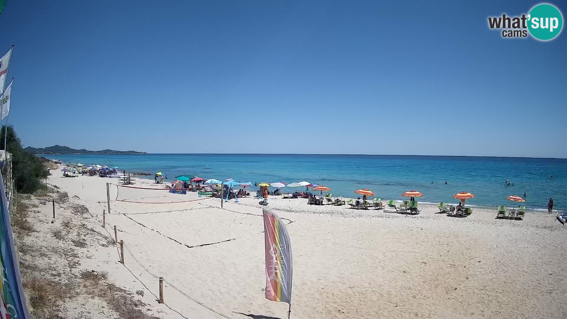 Webcam Piscina Rei – Liveblick auf Costa Rei in Muravera