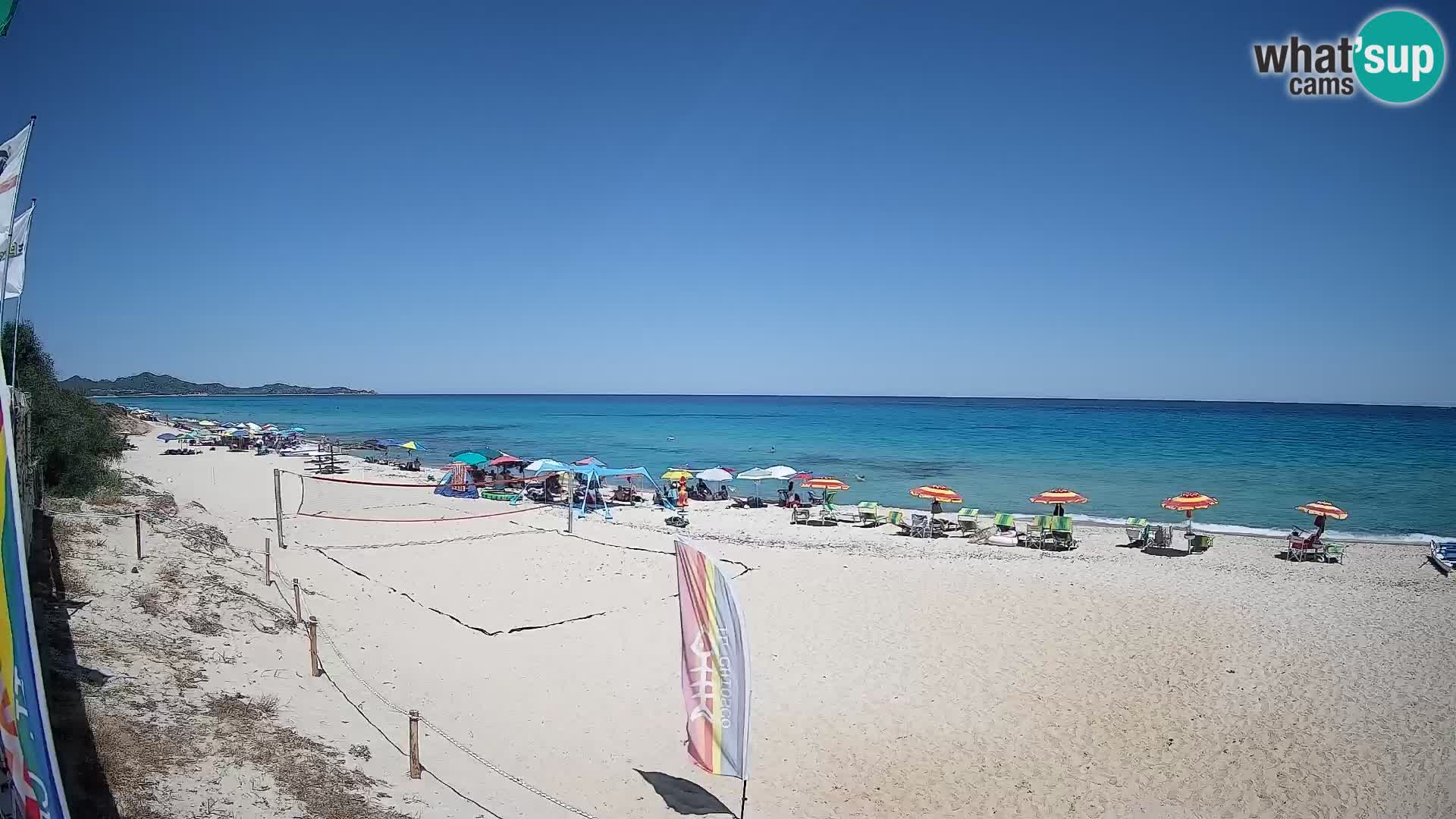Webcam Piscina Rei – Live View from Costa Rei, Muravera