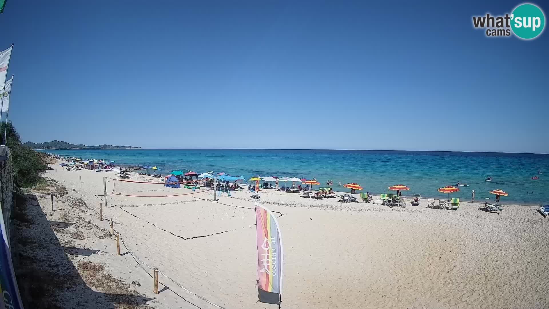 Webcam Piscina Rei – Live View from Costa Rei, Muravera
