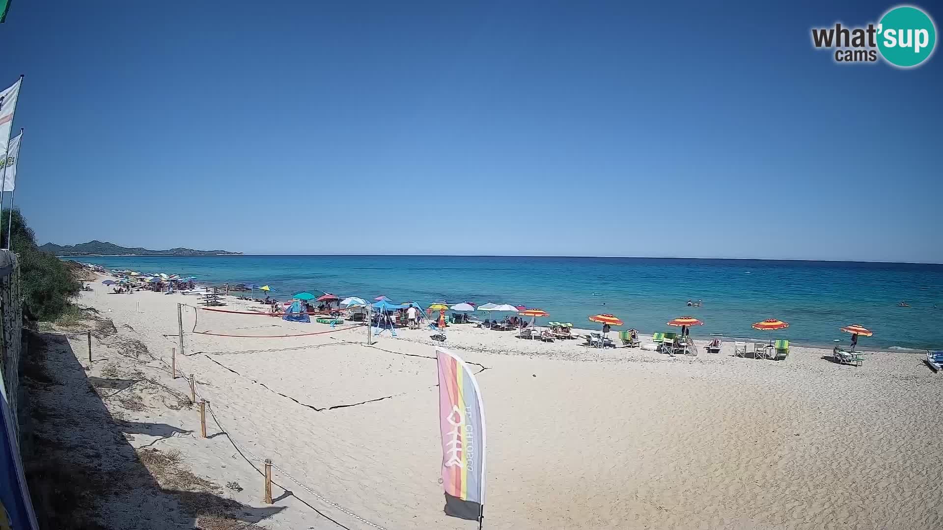Webcam Piscina Rei – Live View from Costa Rei, Muravera