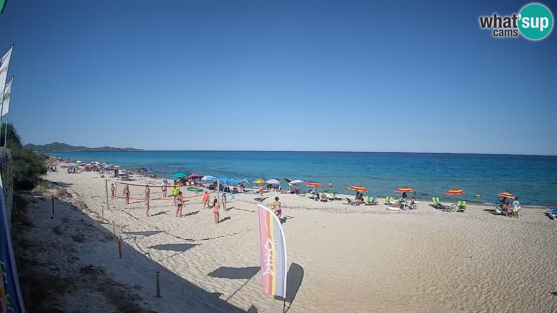 Webcam Piscina Rei – Liveblick auf Costa Rei in Muravera