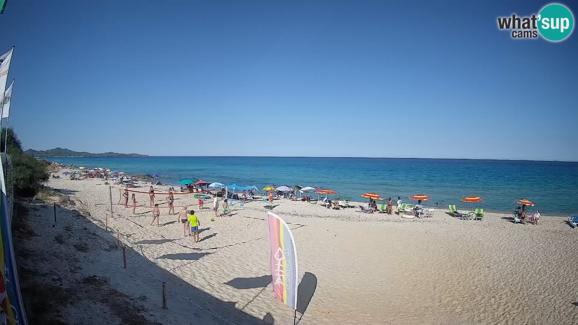 Webcam Piscina Rei – Liveblick auf Costa Rei in Muravera