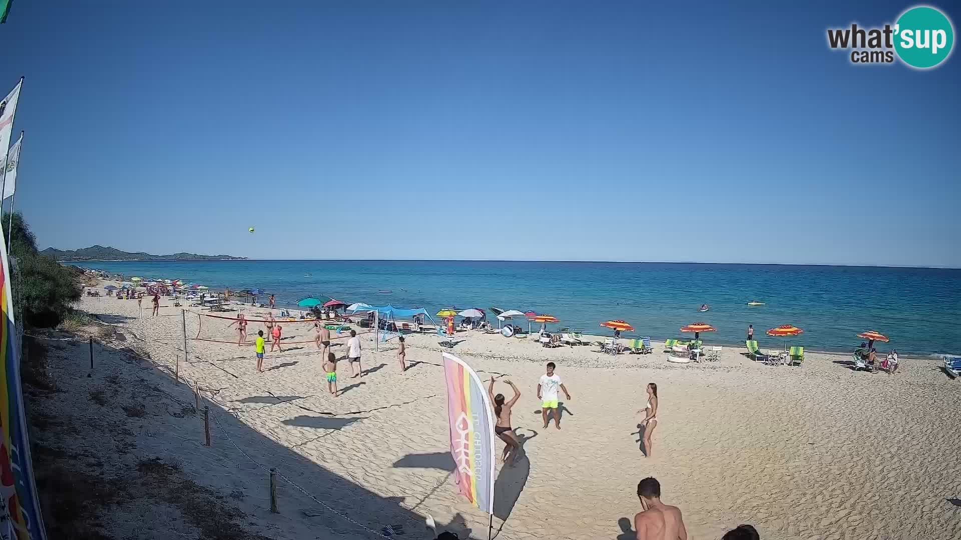 Spletna kamera Piscina Rei – Pogled v živo iz Costa Rei, Muravera