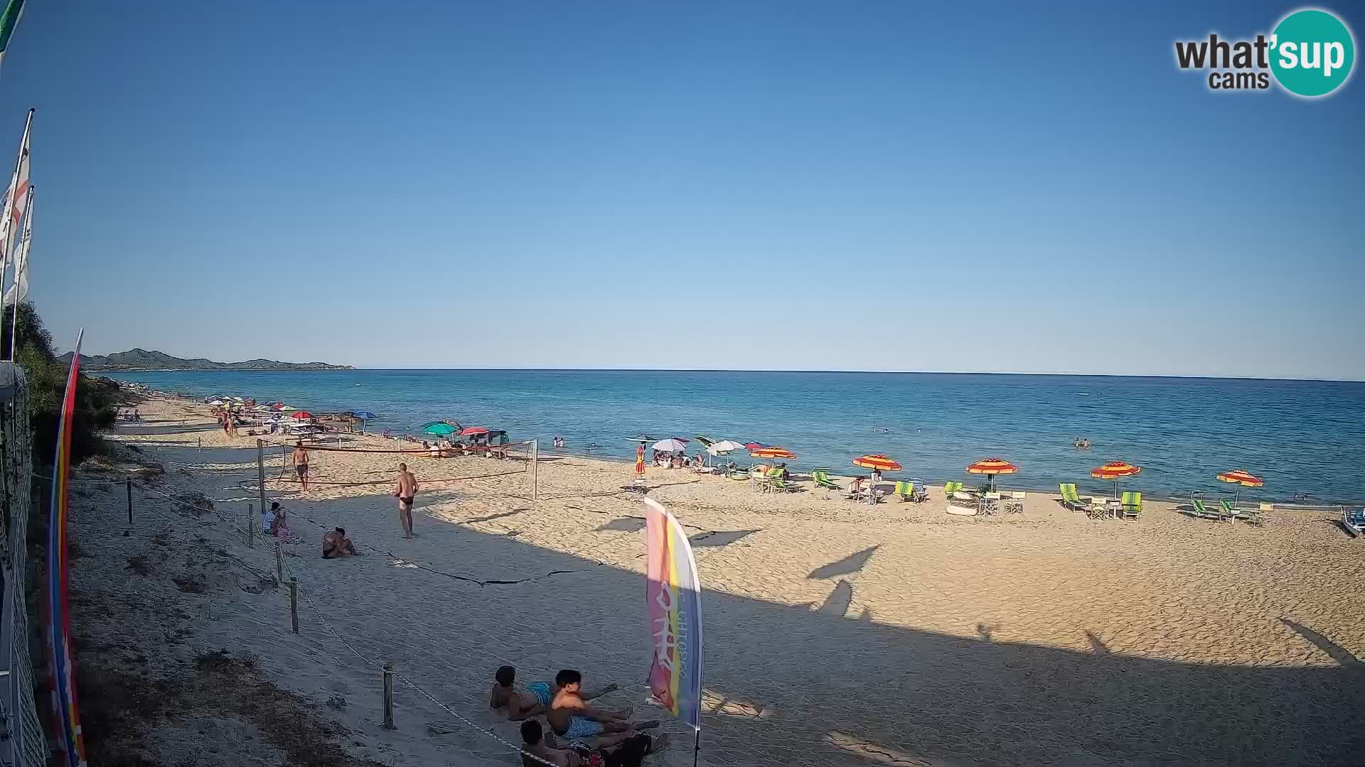 Webcam Piscina Rei – Liveblick auf Costa Rei in Muravera