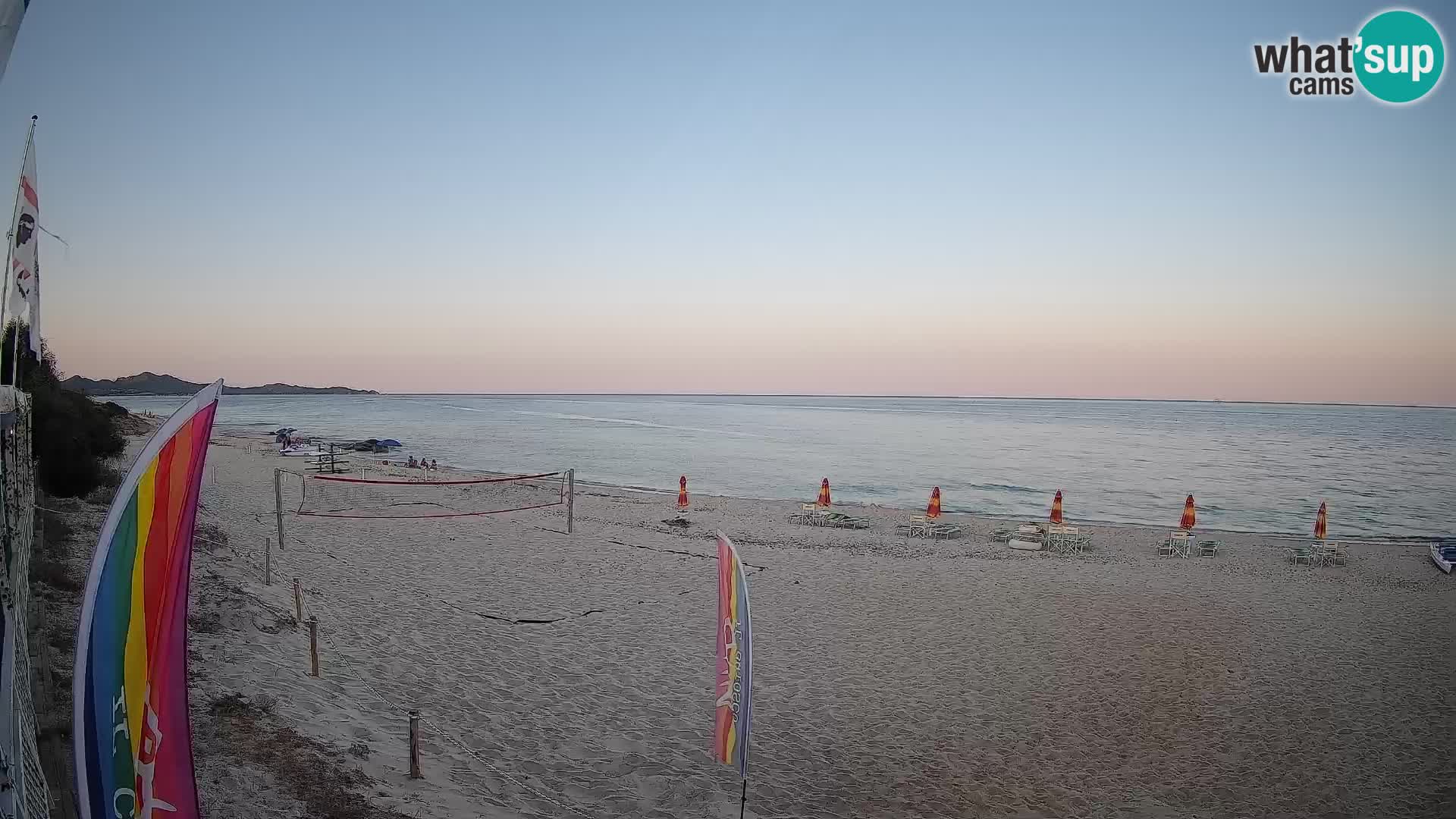 Webcam Piscina Rei – Vista en directo desde Costa Rei, Muravera