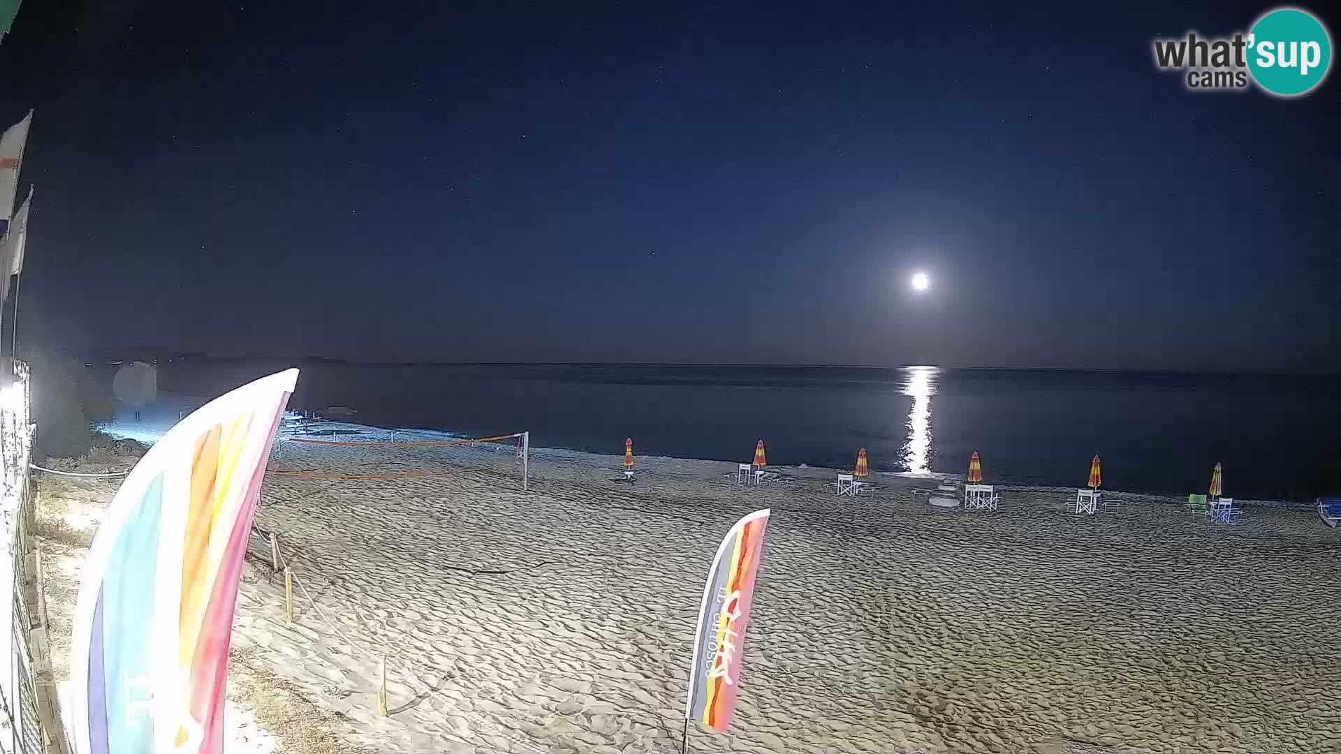Webcam Piscina Rei – Vista live da Costa Rei, Muravera