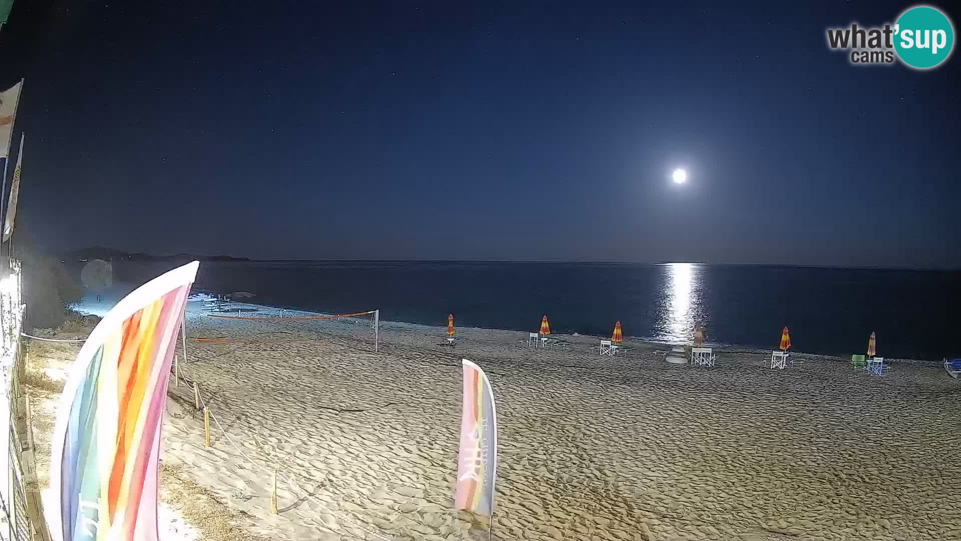 Webcam Piscina Rei – Vue en direct depuis Costa Rei, Muravera