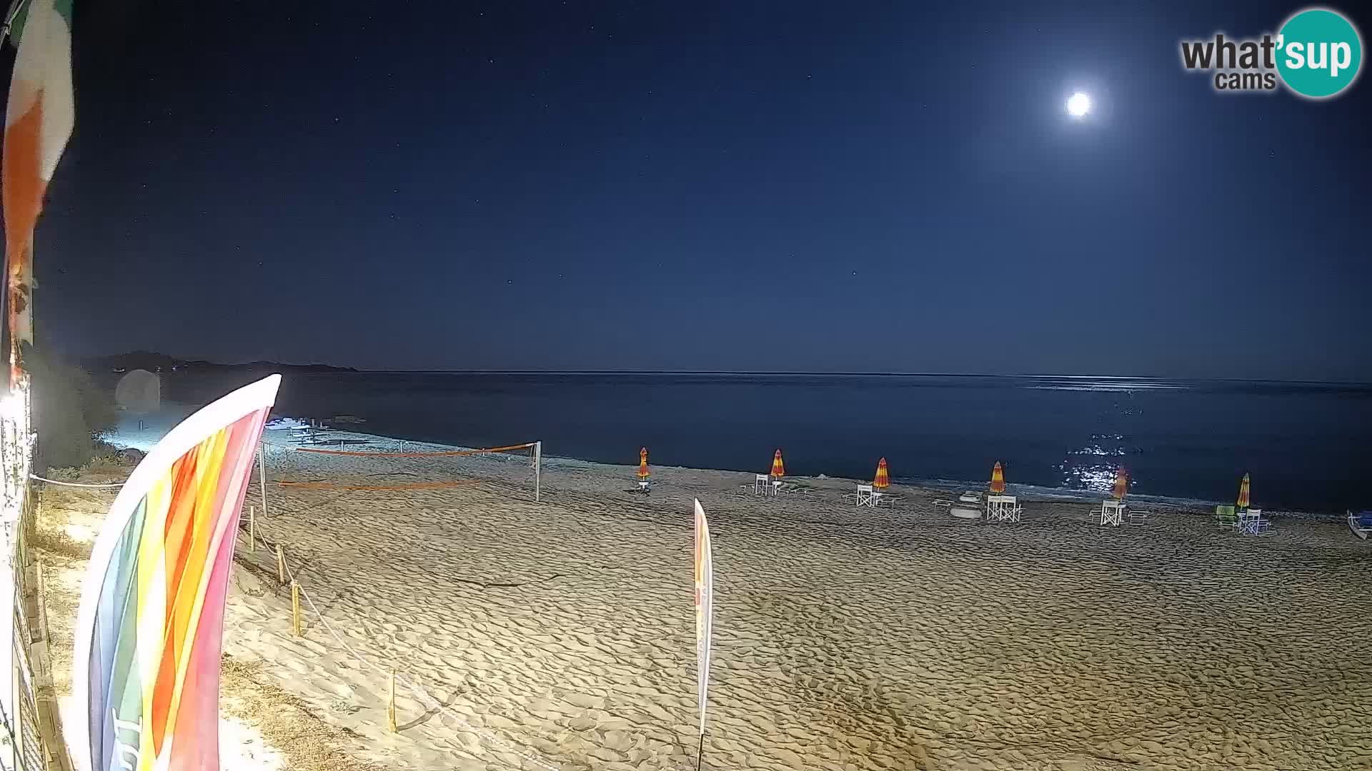 Webcam Piscina Rei – Vista live da Costa Rei, Muravera