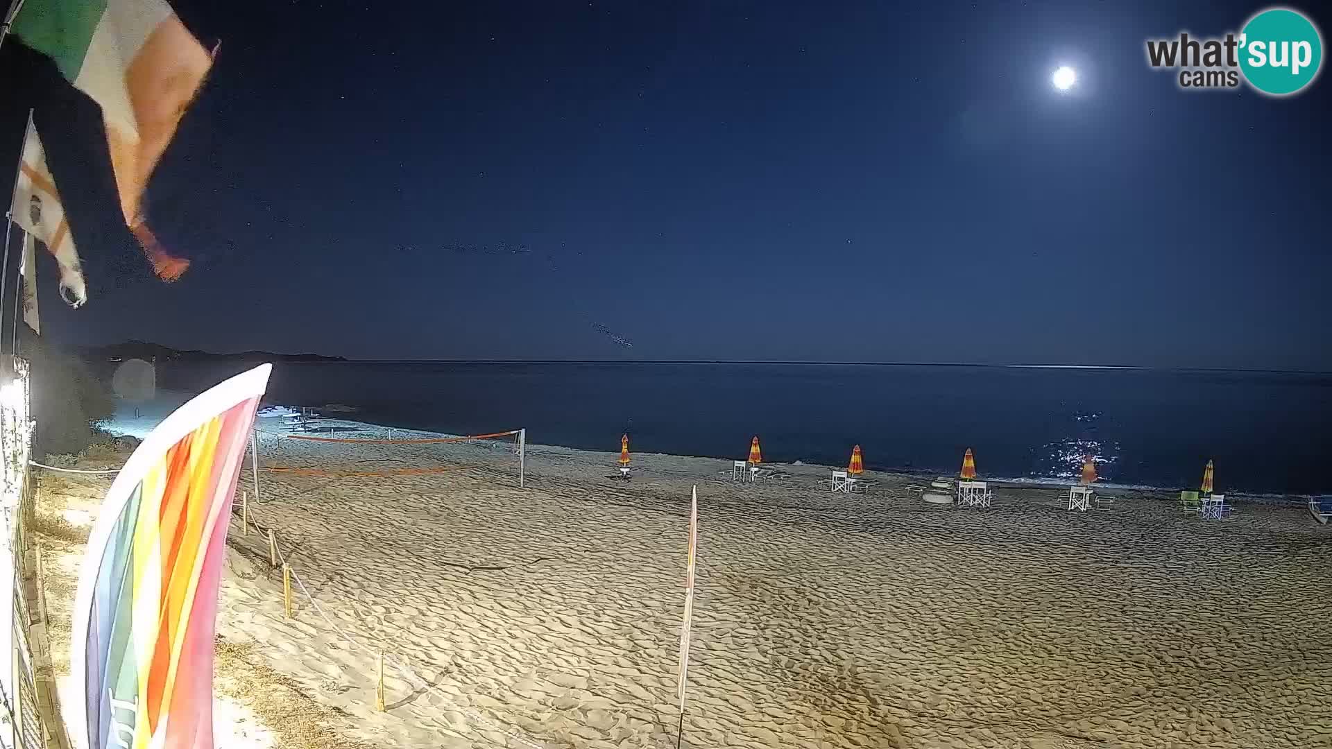 Webcam Piscina Rei – Vista en directo desde Costa Rei, Muravera