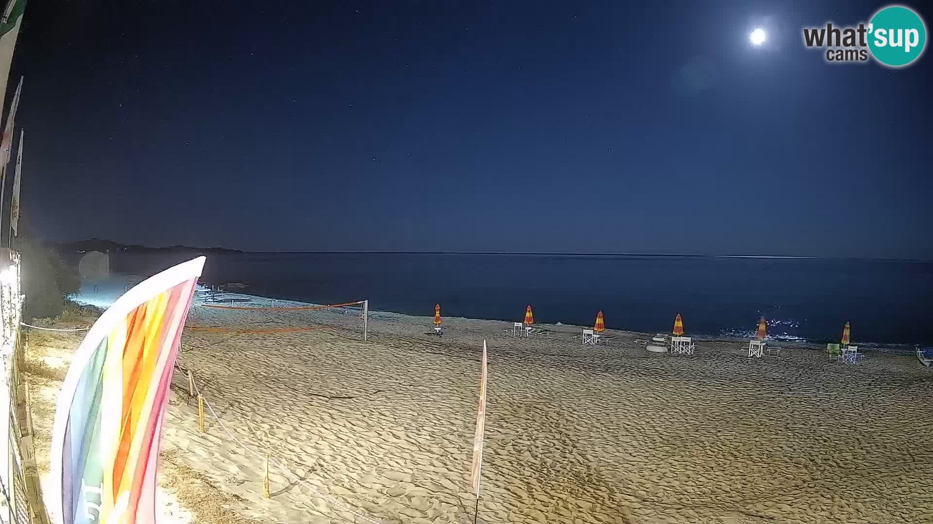 Webcam Piscina Rei – Vue en direct depuis Costa Rei, Muravera