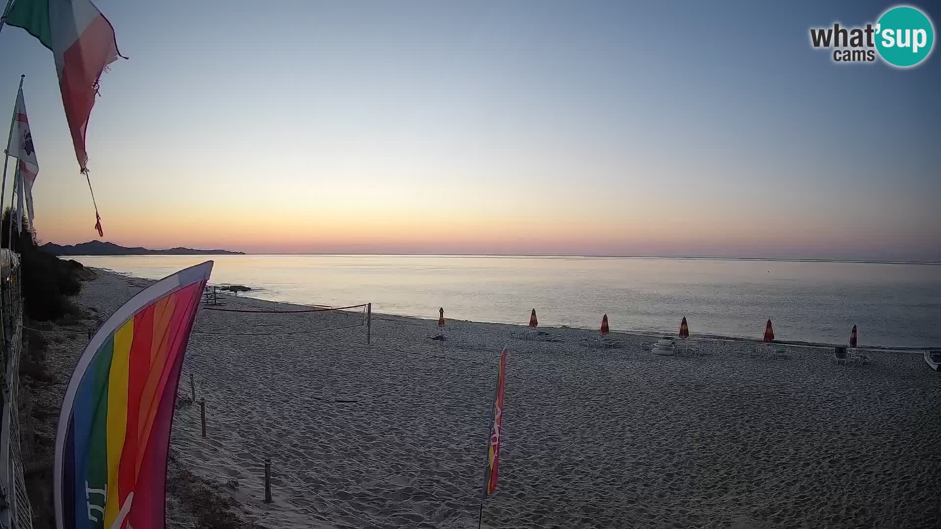 Spletna kamera Piscina Rei – Pogled v živo iz Costa Rei, Muravera