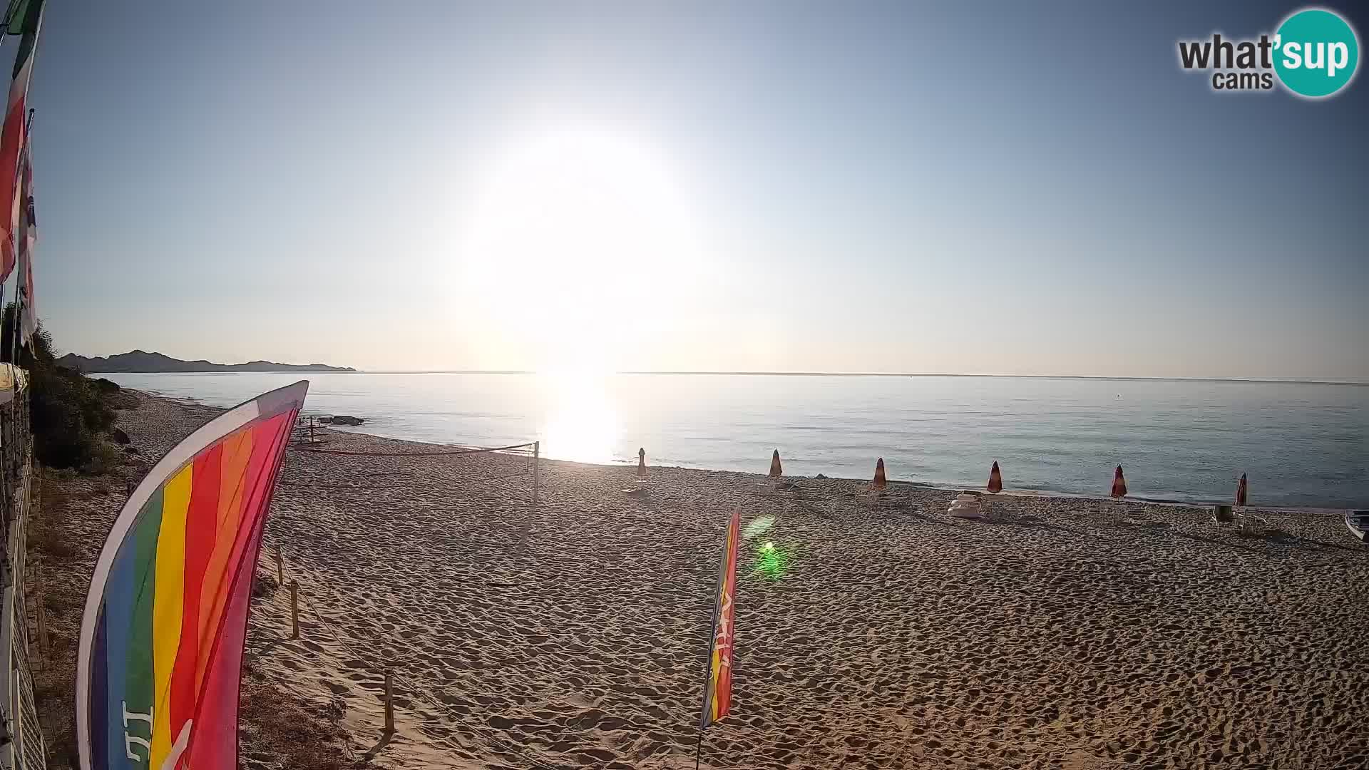 Webcam Piscina Rei – Vue en direct depuis Costa Rei, Muravera