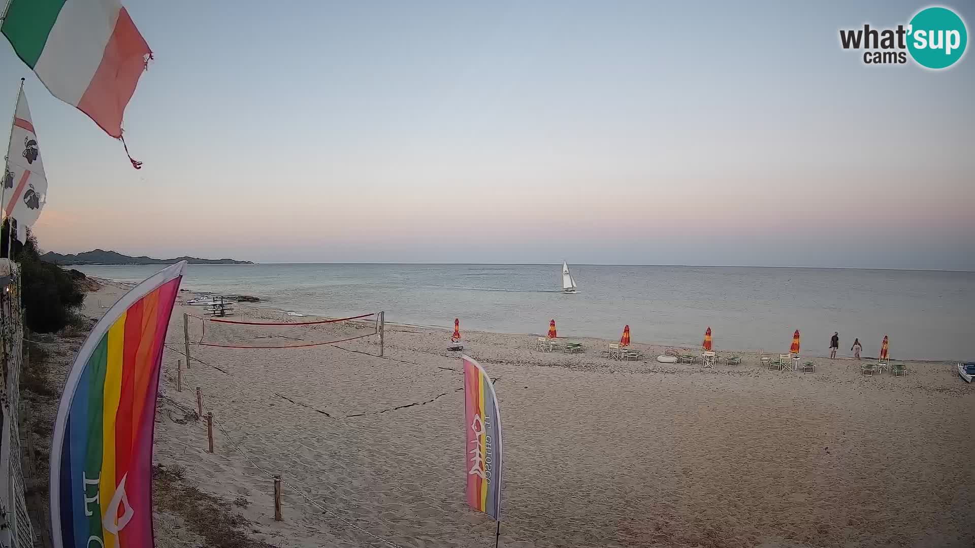 Spletna kamera Piscina Rei – Pogled v živo iz Costa Rei, Muravera