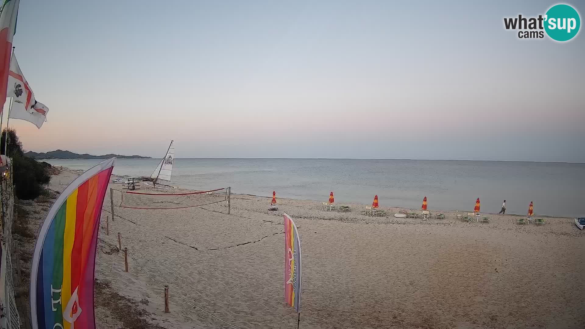 Web kamera Piscina Rei – Pogled uživo iz Costa Rei, Muravera