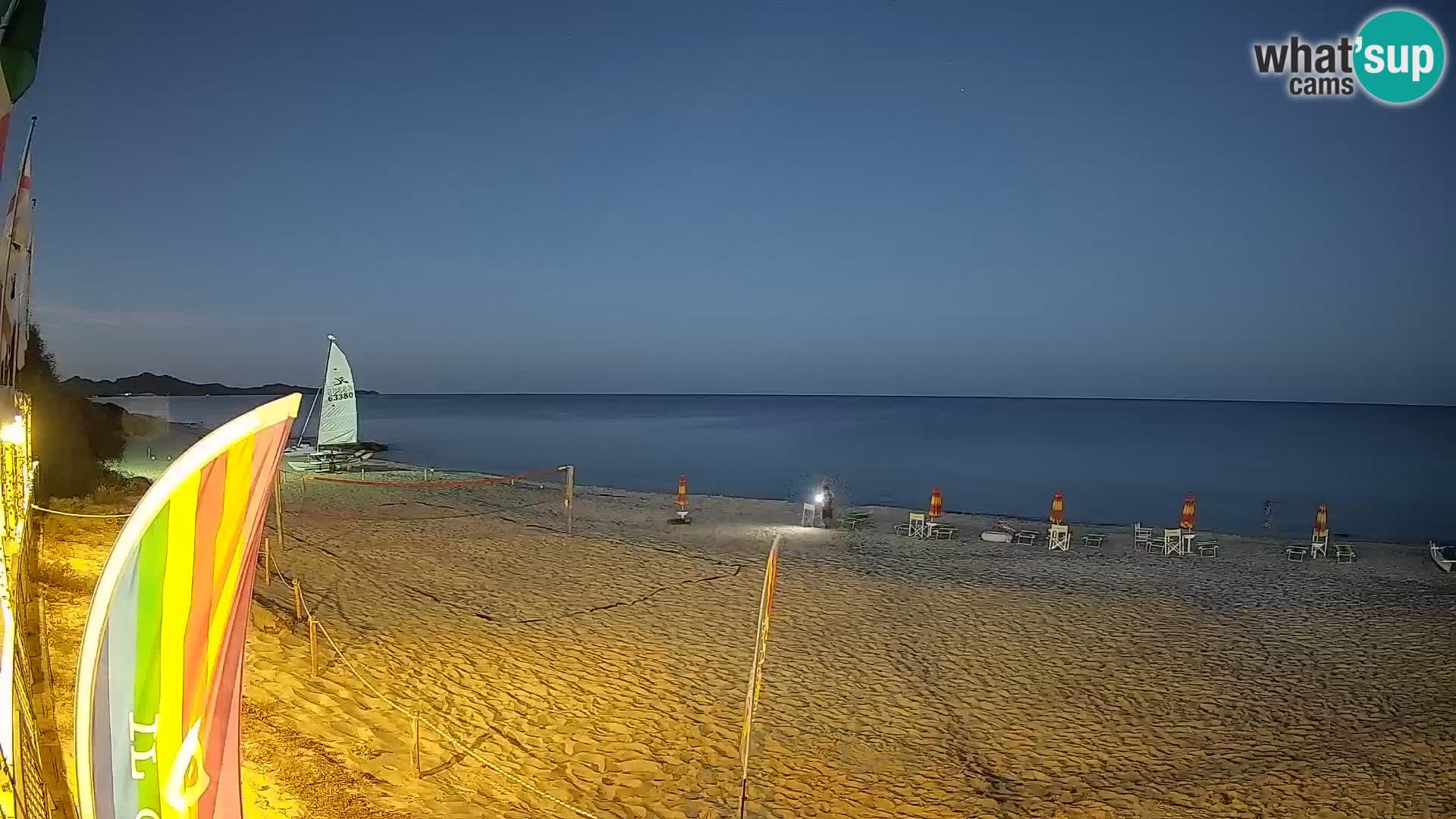 Webcam Piscina Rei – Vista en directo desde Costa Rei, Muravera