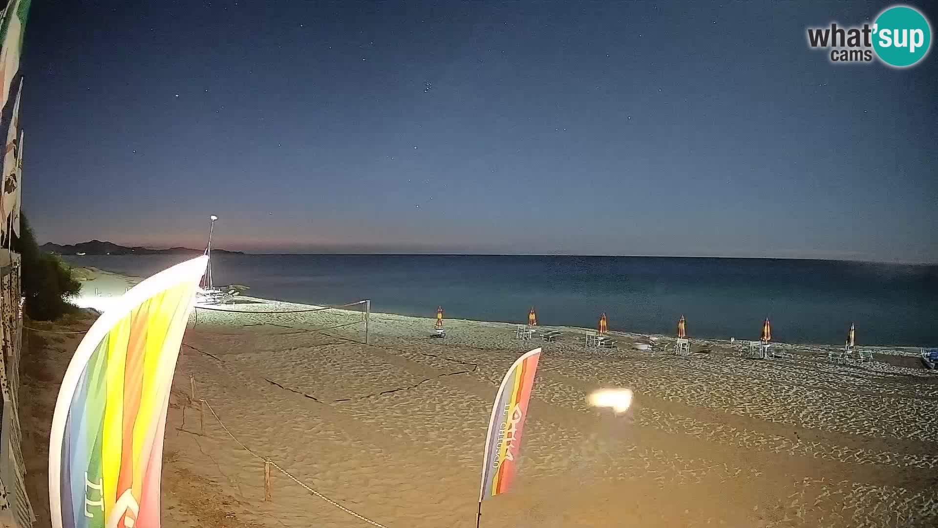 Web kamera Piscina Rei – Pogled uživo iz Costa Rei, Muravera