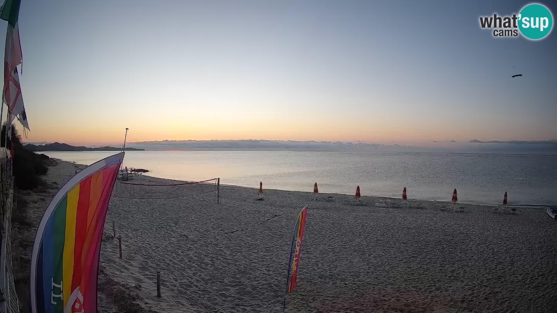 Web kamera Piscina Rei – Pogled uživo iz Costa Rei, Muravera