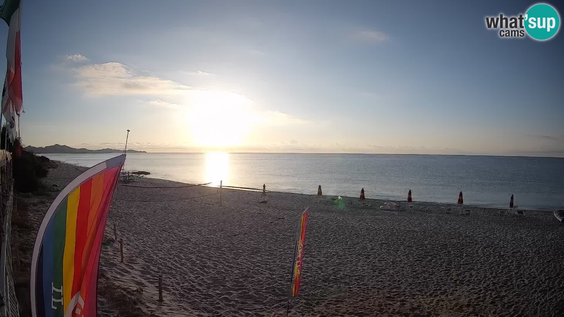 Spletna kamera Piscina Rei – Pogled v živo iz Costa Rei, Muravera