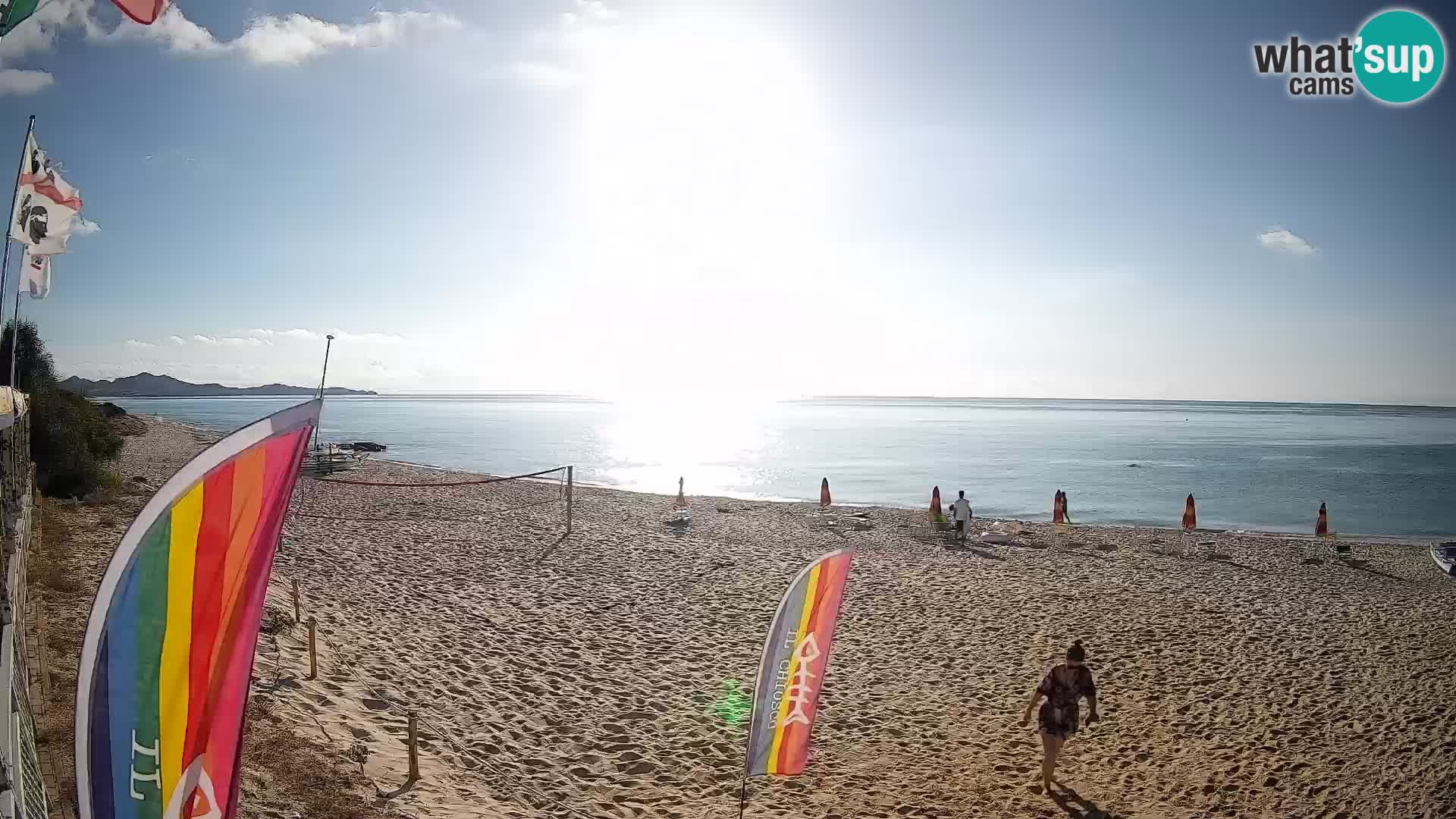 Web kamera Piscina Rei – Pogled uživo iz Costa Rei, Muravera