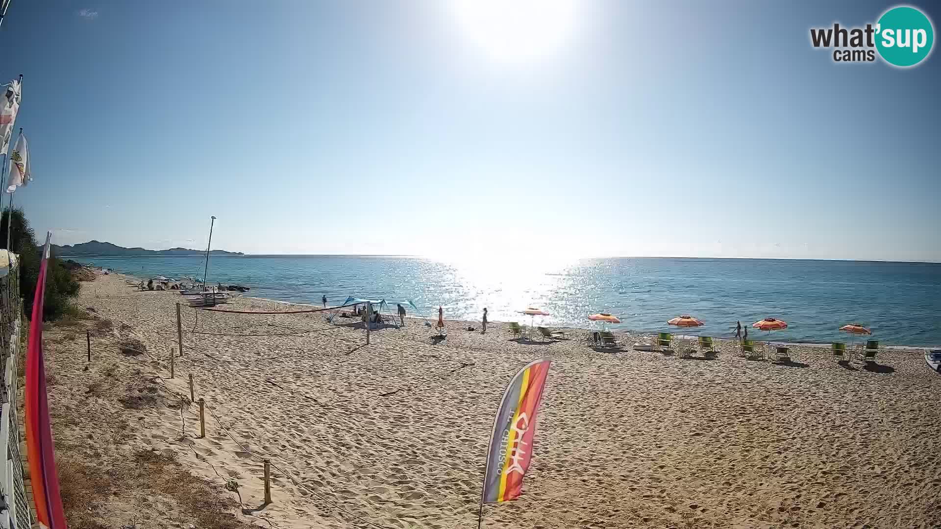 Webcam Piscina Rei – Vue en direct depuis Costa Rei, Muravera