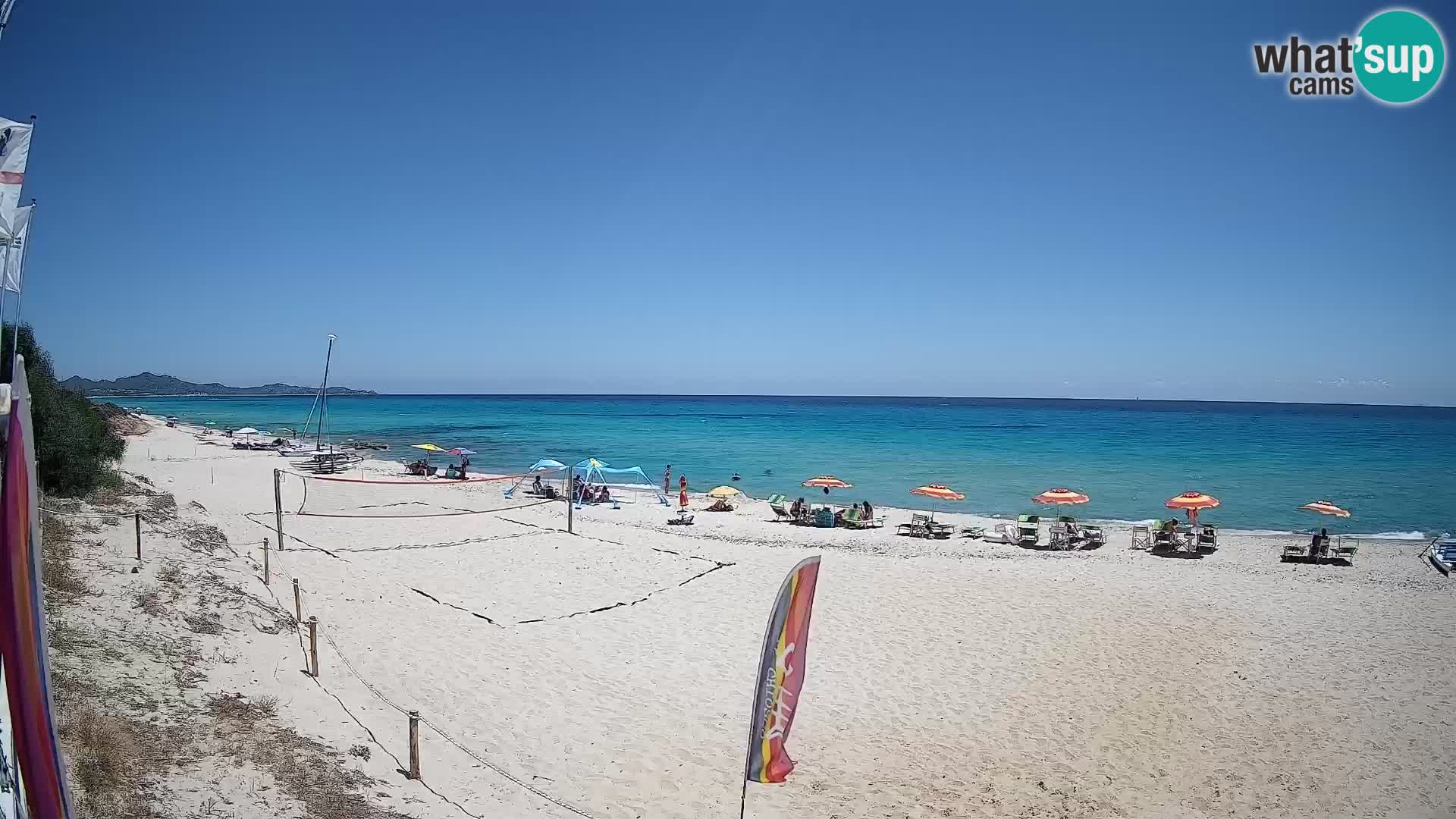 Spletna kamera Piscina Rei – Pogled v živo iz Costa Rei, Muravera