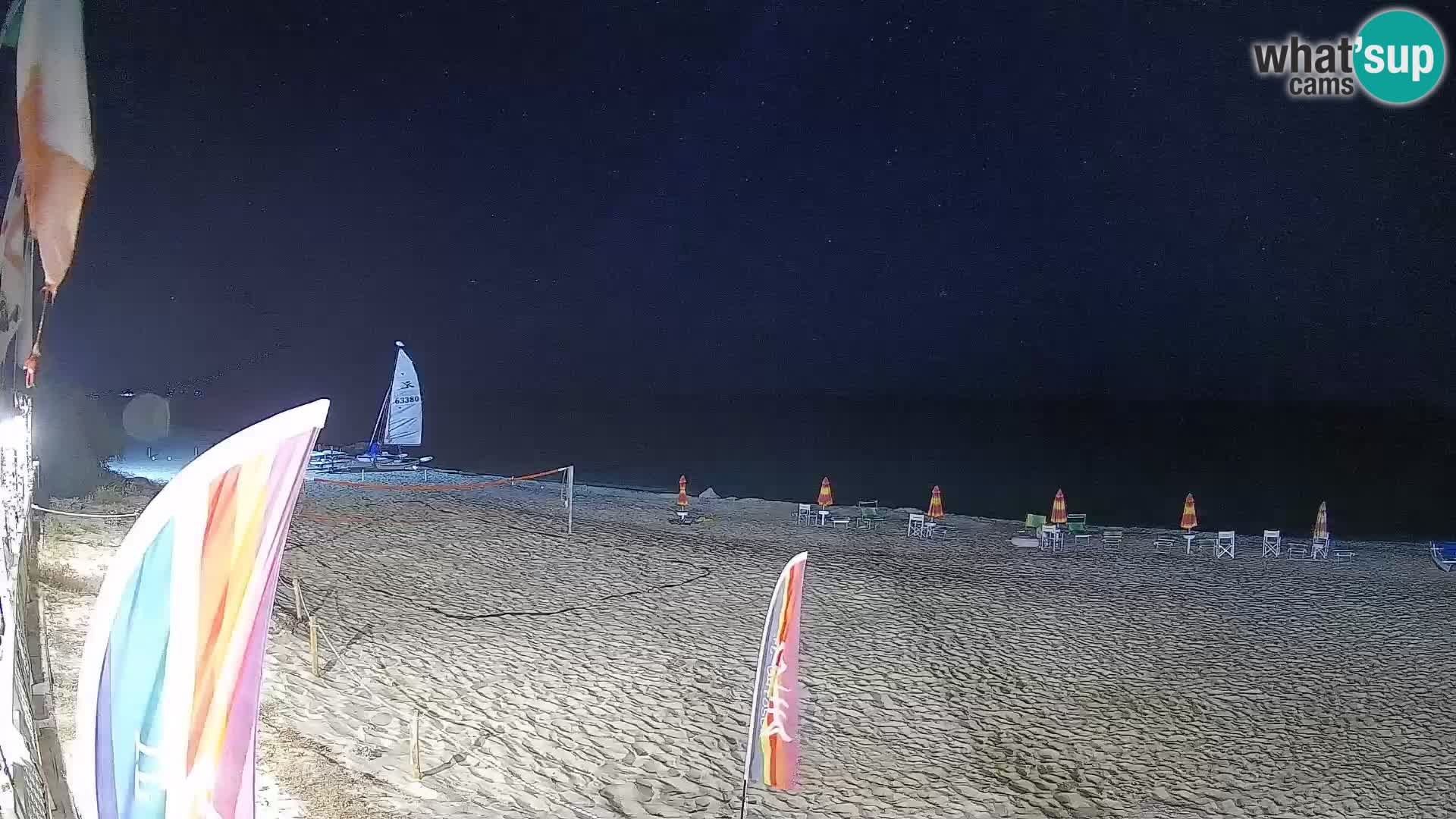 Webcam Piscina Rei – Vista live da Costa Rei, Muravera