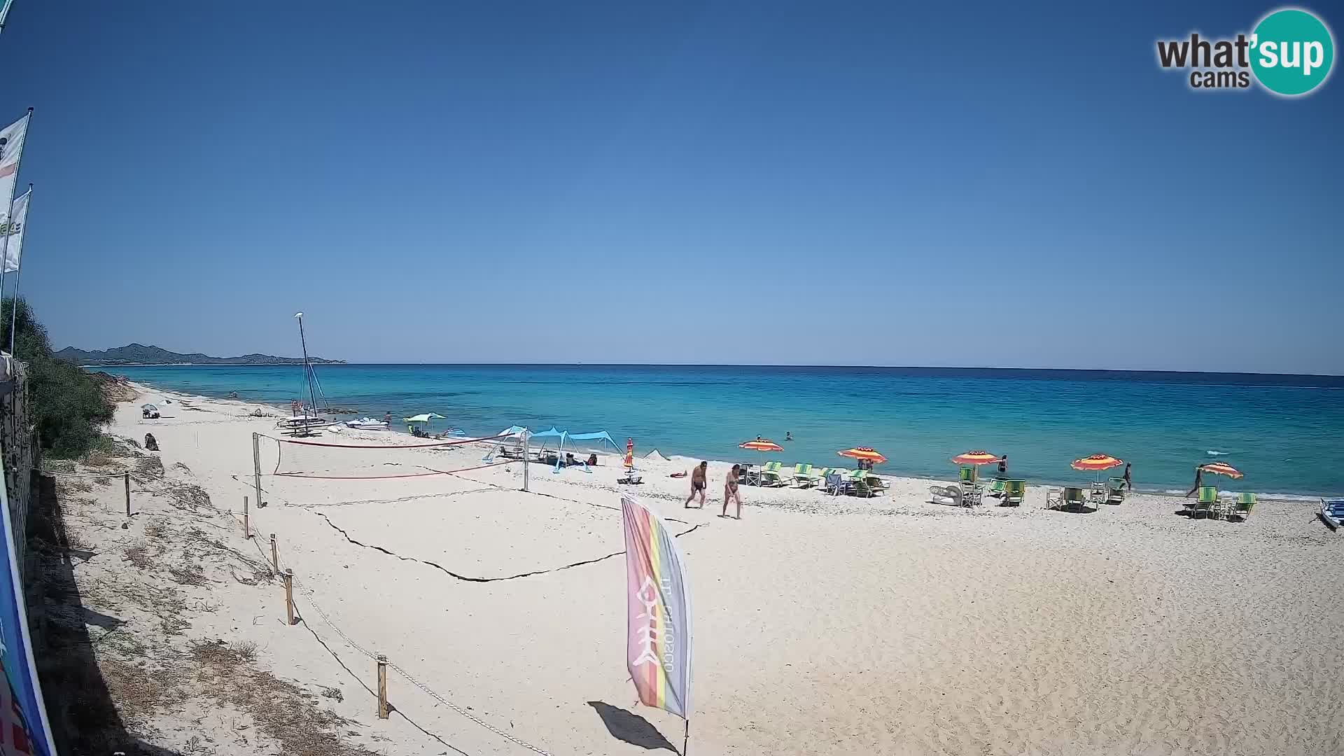 Webcam Piscina Rei – Live View from Costa Rei, Muravera