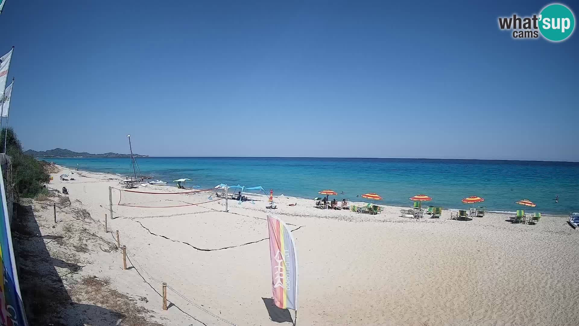 Webcam Piscina Rei – Live View from Costa Rei, Muravera