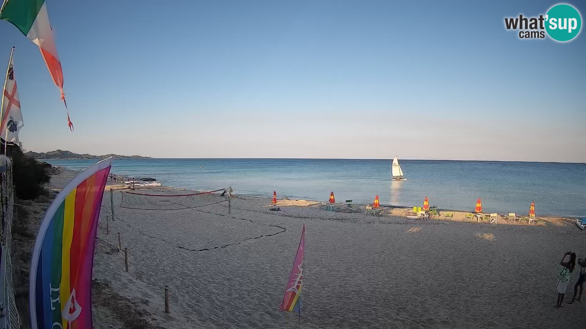 Webcam Piscina Rei – Live View from Costa Rei, Muravera