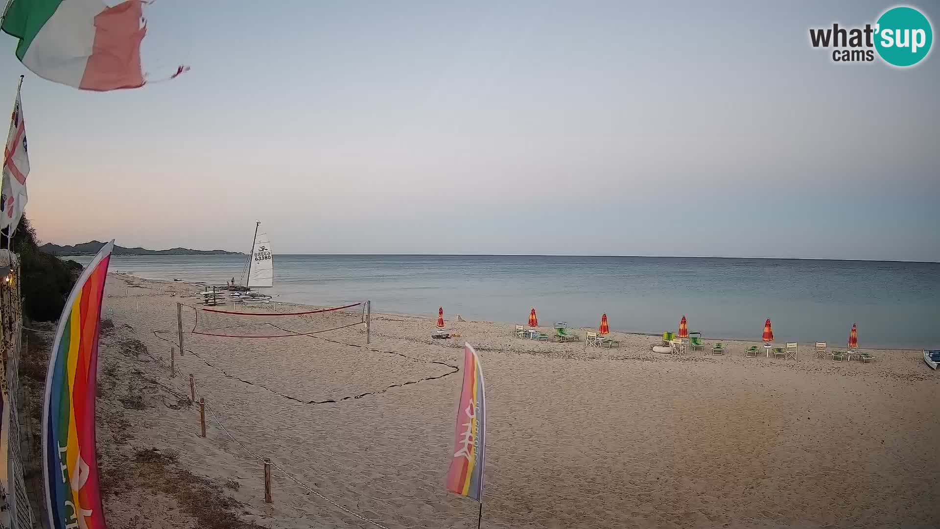 Web kamera Piscina Rei – Pogled uživo iz Costa Rei, Muravera
