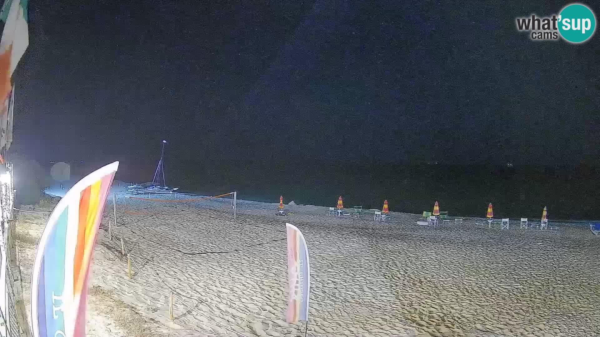 Webcam Piscina Rei – Vista live da Costa Rei, Muravera