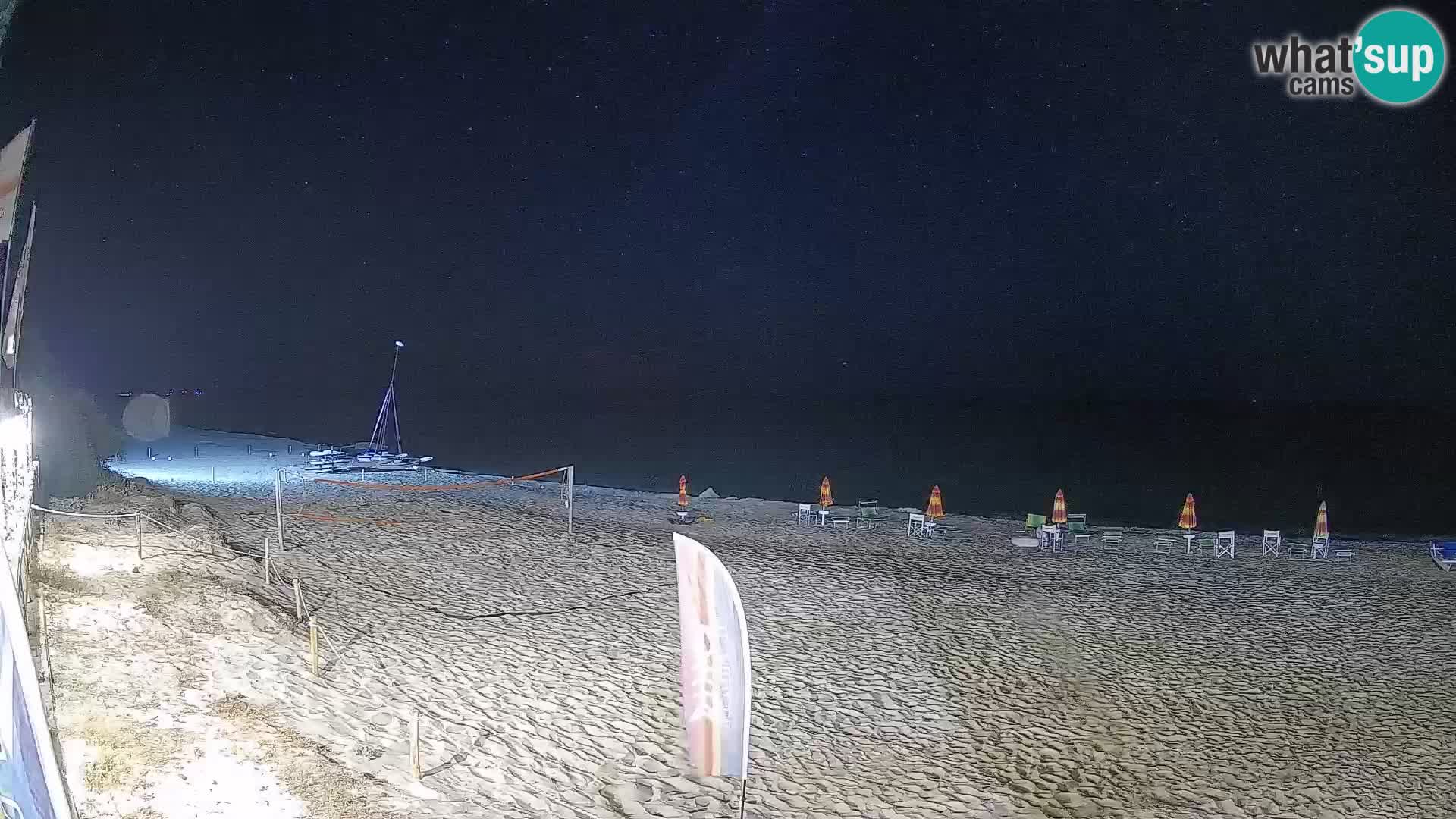 Webcam Piscina Rei – Vista en directo desde Costa Rei, Muravera