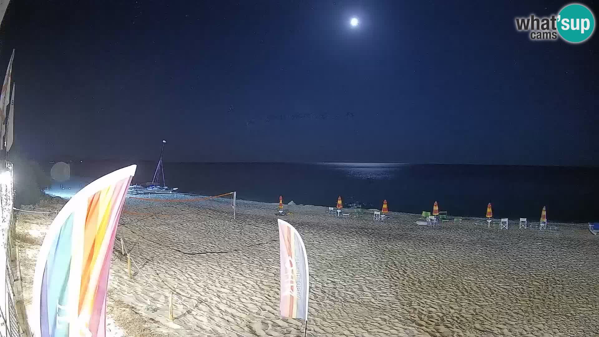 Webcam Piscina Rei – Vista live da Costa Rei, Muravera