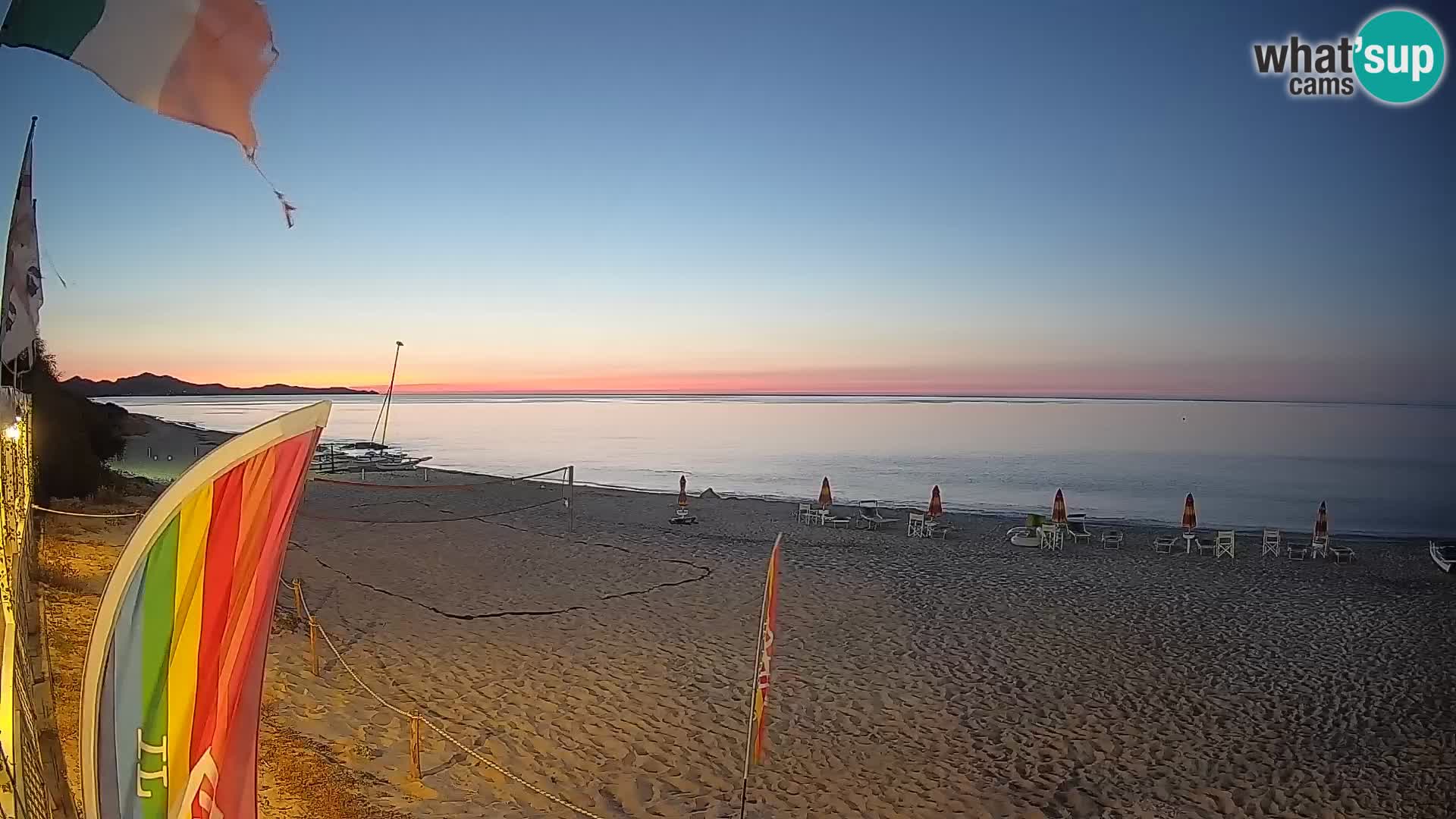 Web kamera Piscina Rei – Pogled uživo iz Costa Rei, Muravera