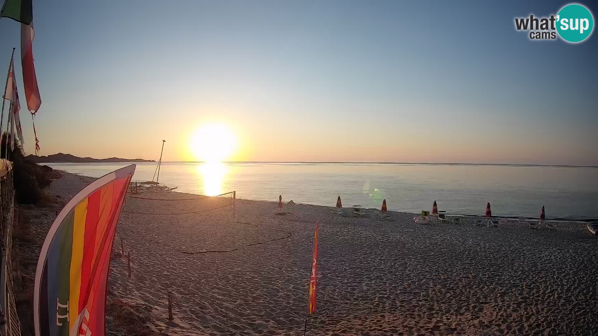 Webcam Piscina Rei – Vista en directo desde Costa Rei, Muravera