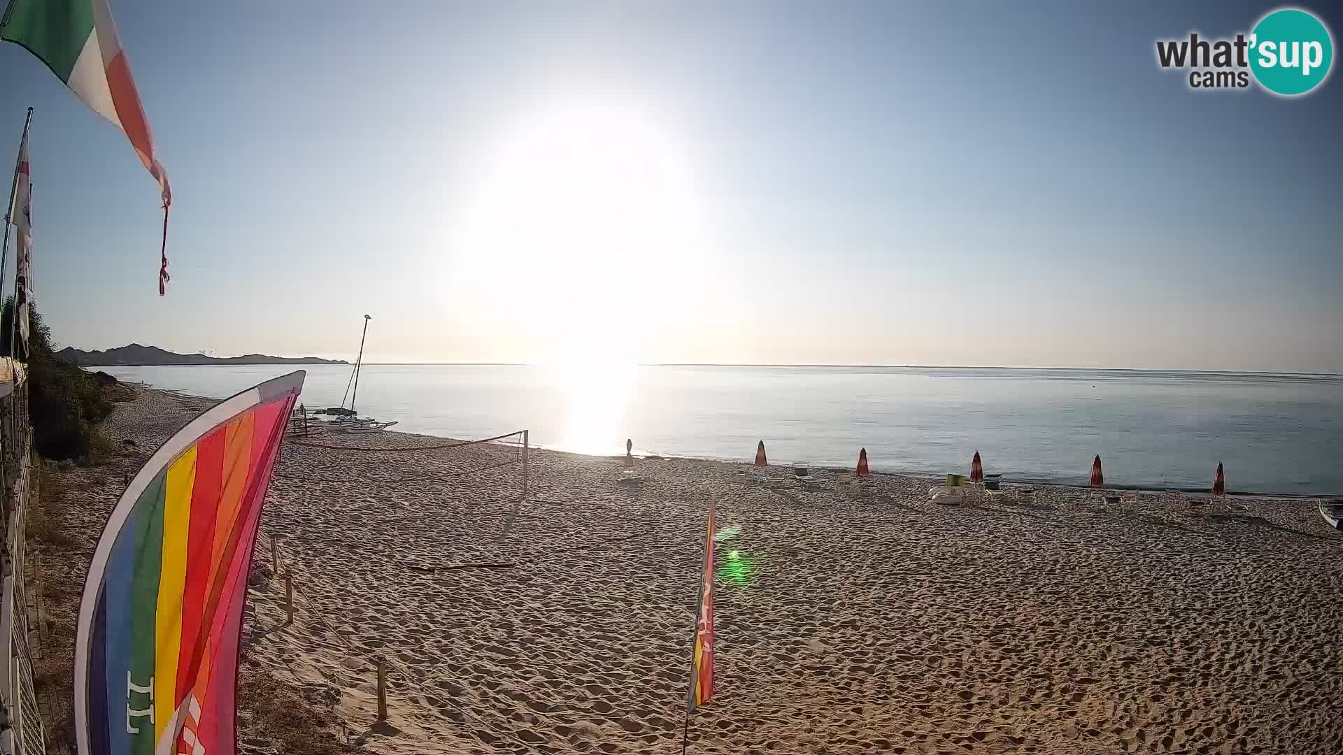 Webcam Piscina Rei – Vista en directo desde Costa Rei, Muravera