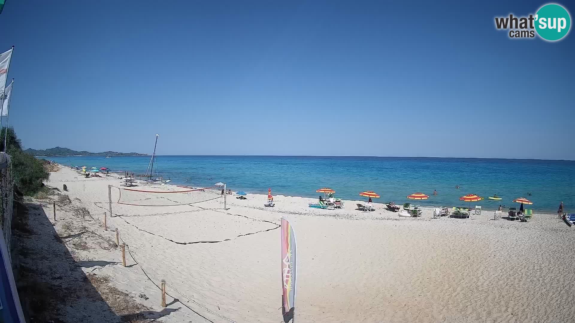 Webcam Piscina Rei – Liveblick auf Costa Rei in Muravera