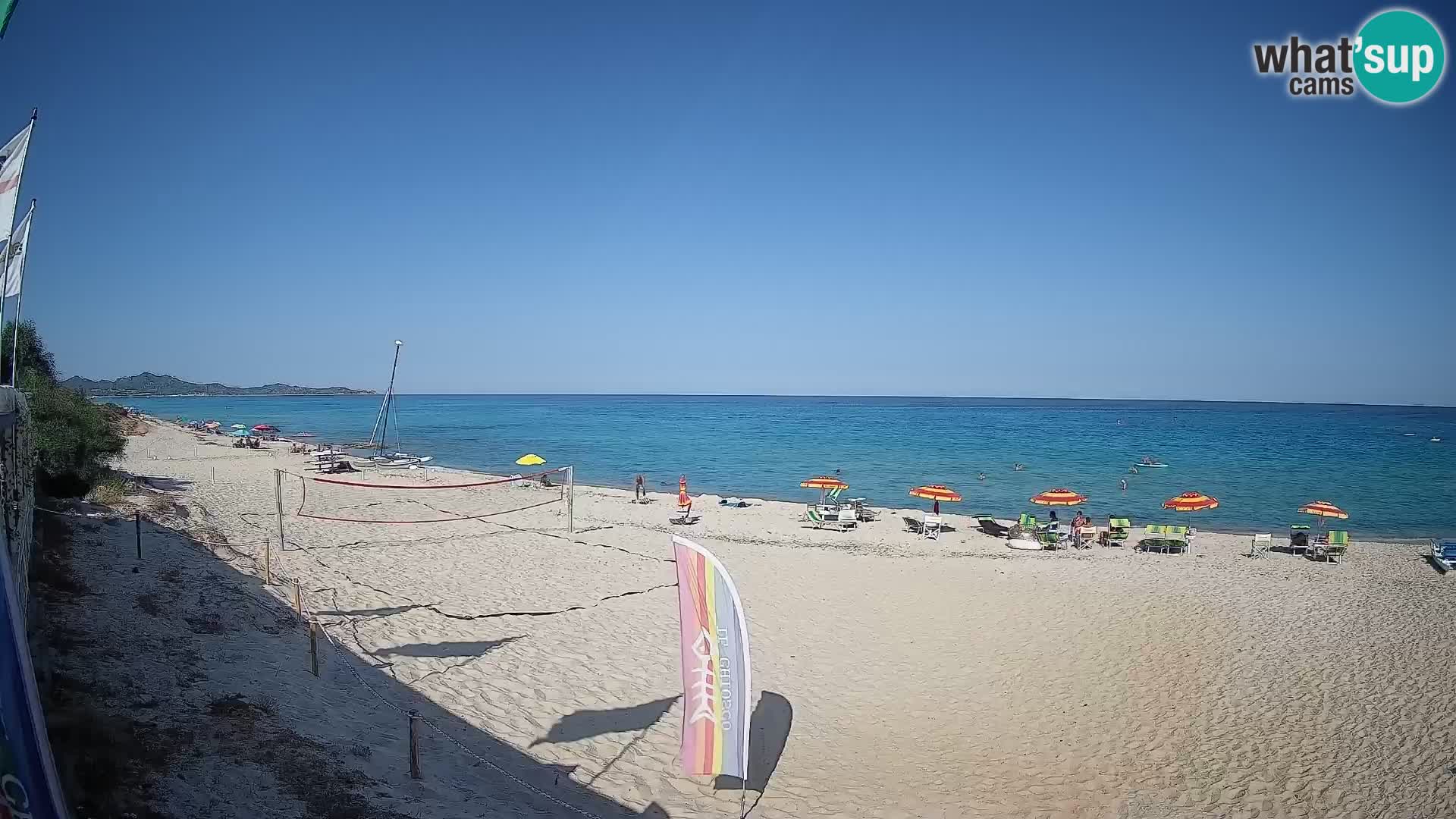 Webcam Piscina Rei – Liveblick auf Costa Rei in Muravera