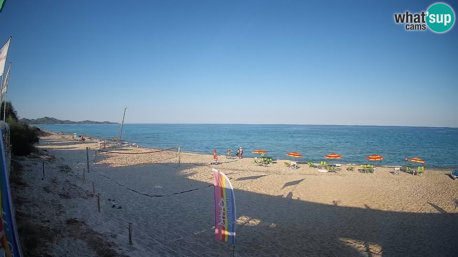 Webcam Piscina Rei – Live View from Costa Rei, Muravera