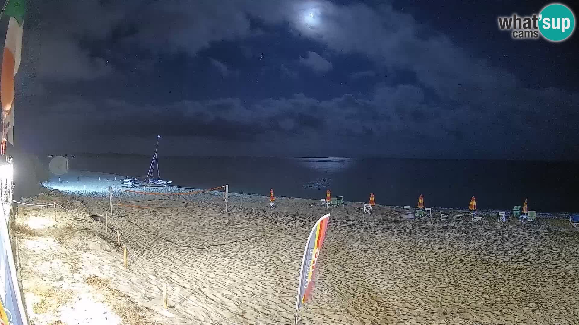 Webcam Piscina Rei – Vista live da Costa Rei, Muravera