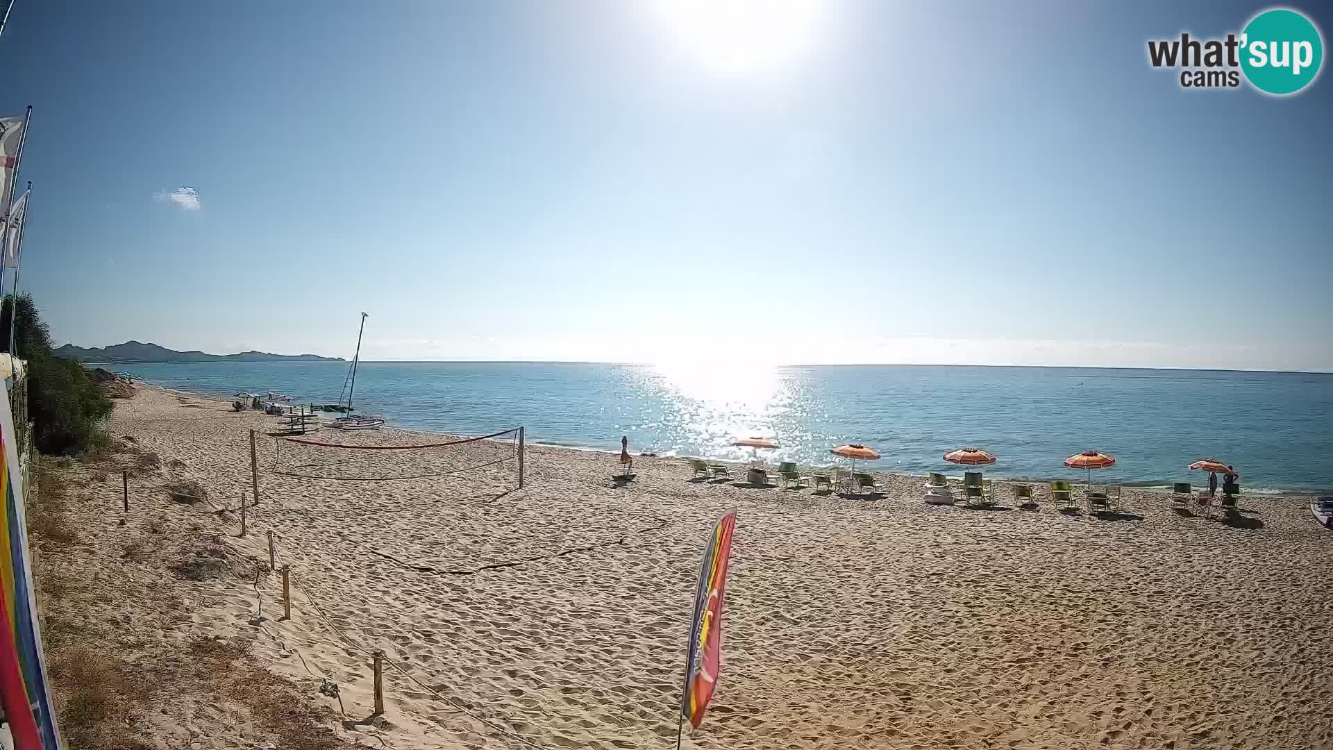 Spletna kamera Piscina Rei – Pogled v živo iz Costa Rei, Muravera