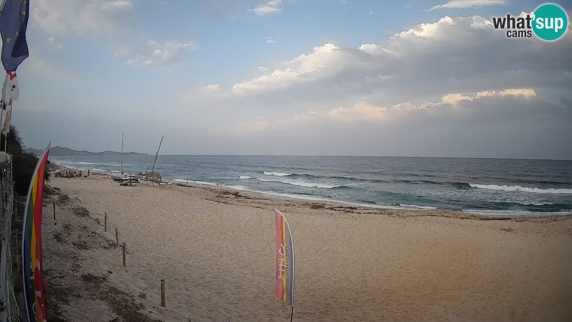 Webcam Piscina Rei – Vista en directo desde Costa Rei, Muravera