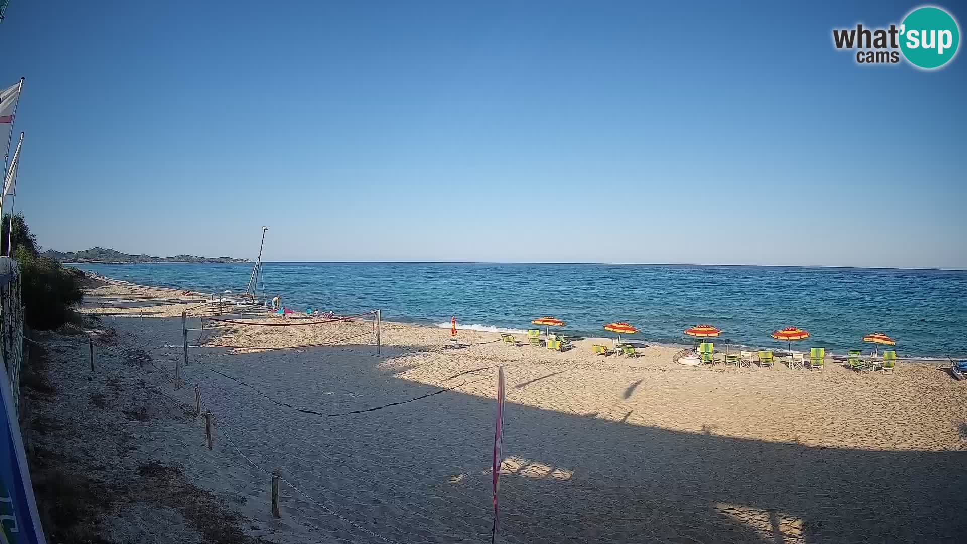 Webcam Piscina Rei – Live View from Costa Rei, Muravera