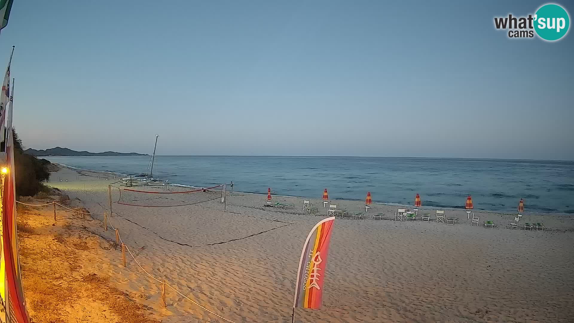 Webcam Piscina Rei – Vista live da Costa Rei, Muravera