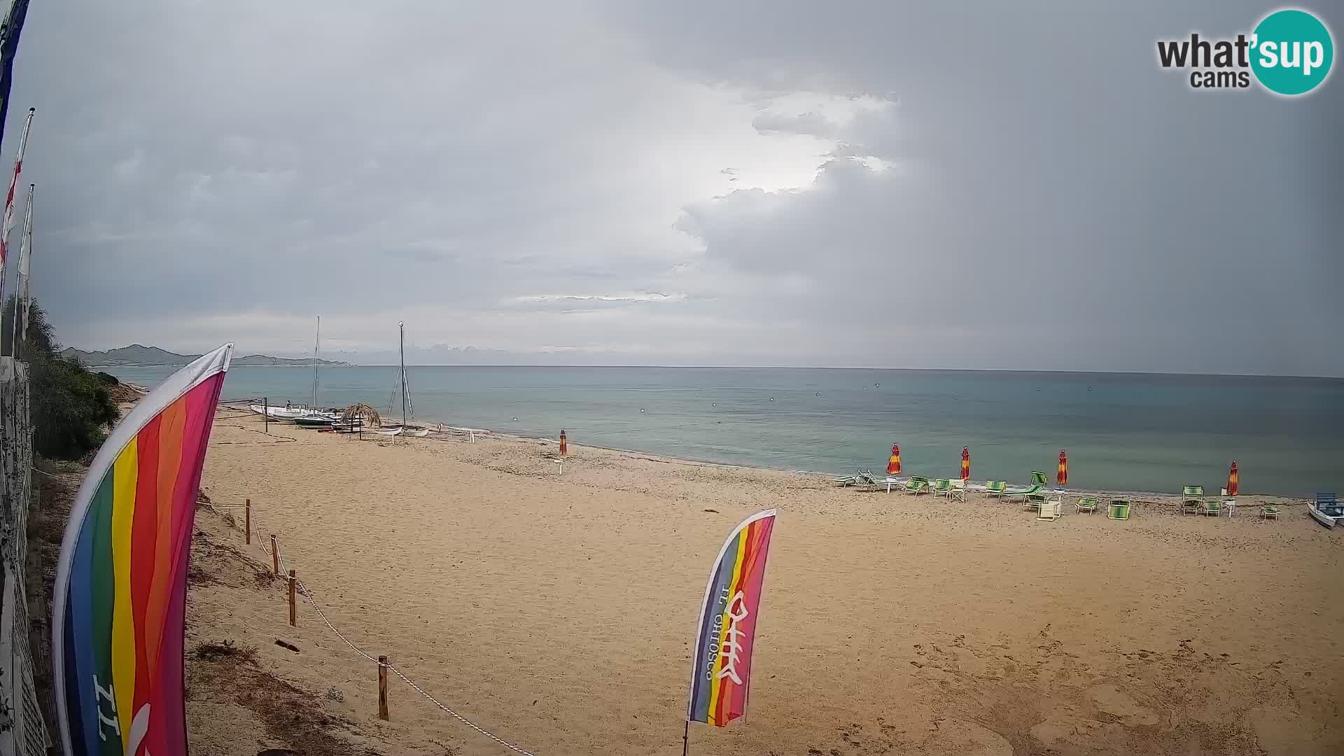 Spletna kamera Piscina Rei – Pogled v živo iz Costa Rei, Muravera